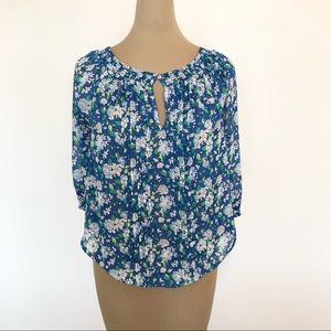 {Abercrombie & Fitch} Floral Blouse